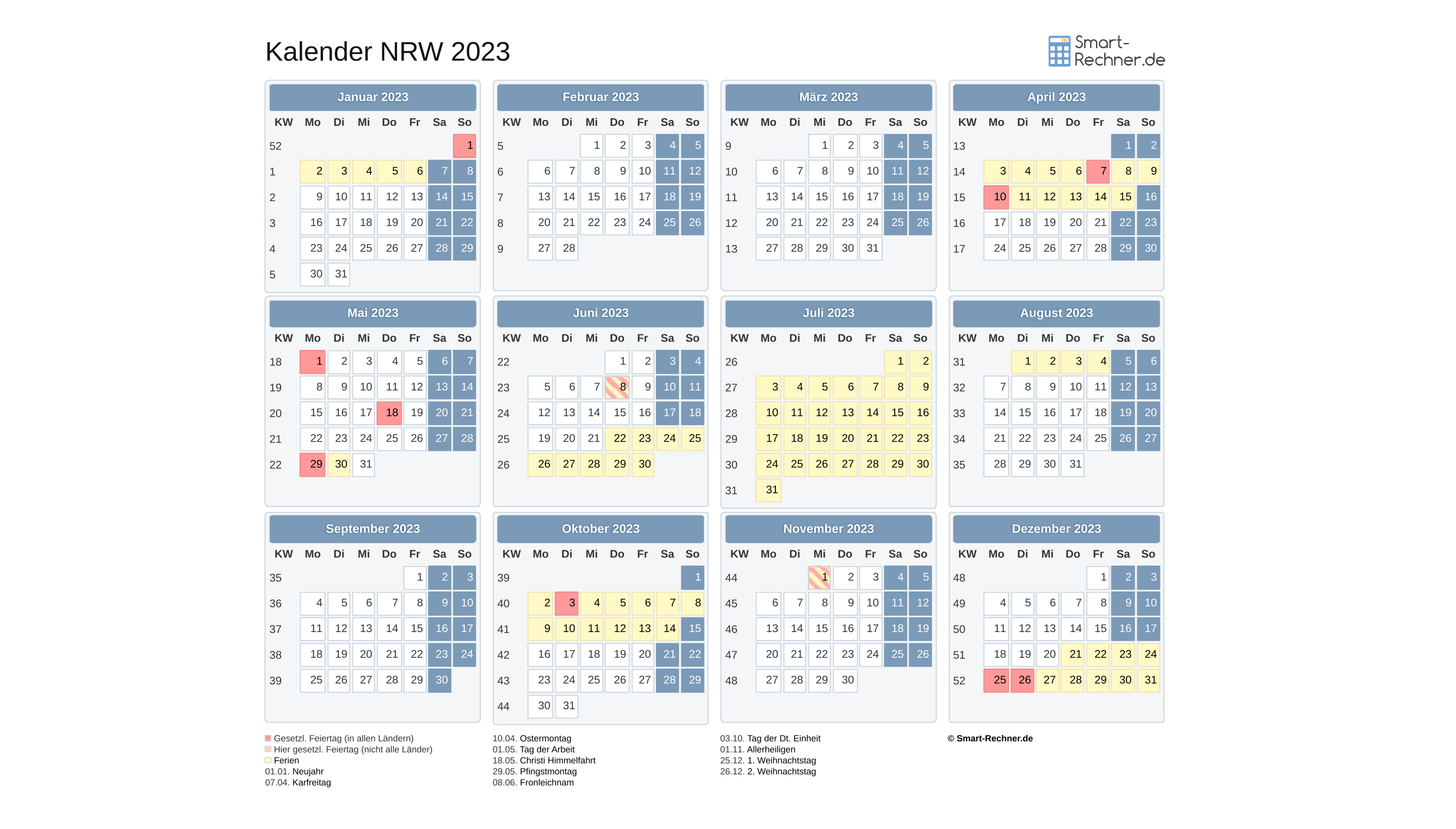 Ilt Nrh Calendar