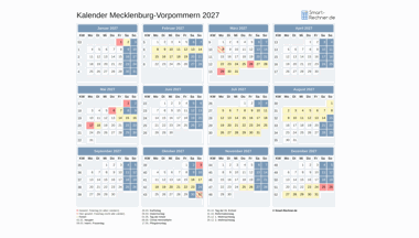 Kalender Bild Mecklenburg-Vorpommern 2027