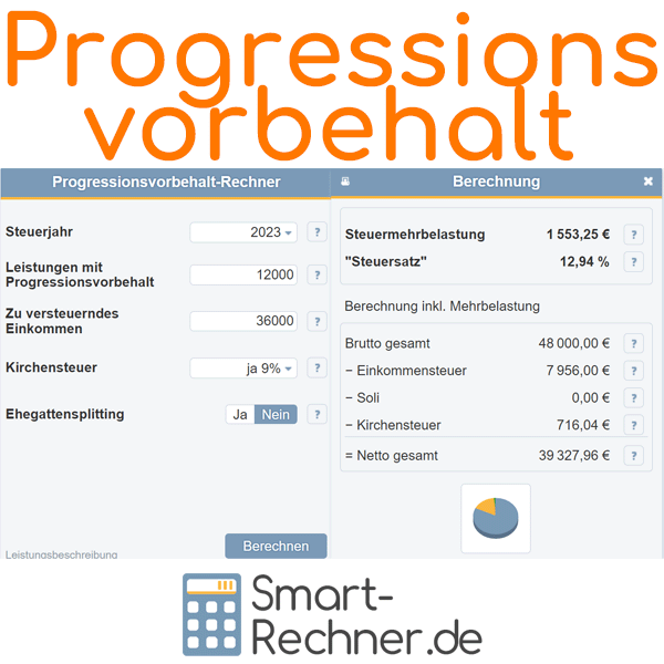 Progressionsvorbehalt Rechner 2021 Und 2020